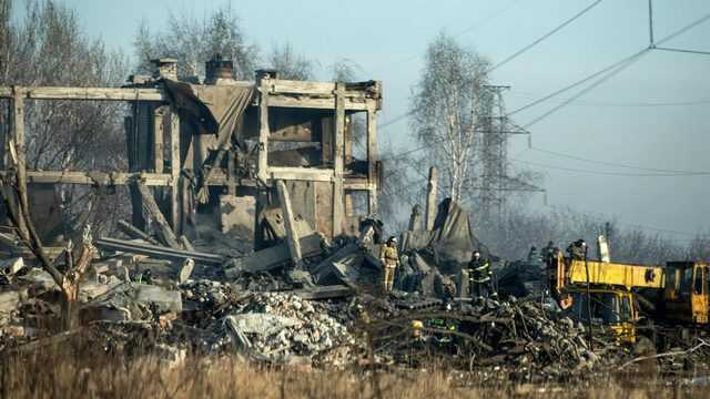 Минобороны сообщило о гибели 63 военных при ударе ВСУ по зданию ПТУ в Макеевке